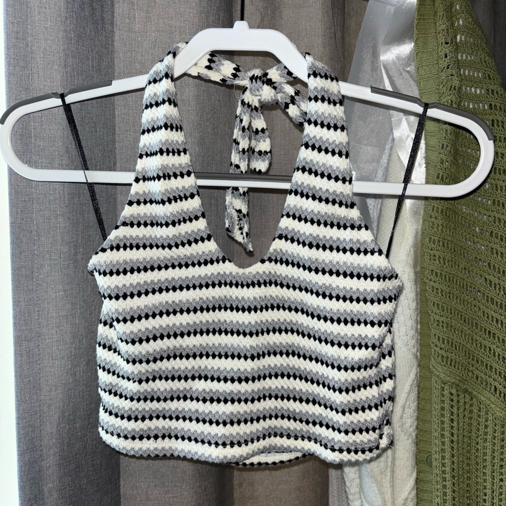 knit halter top